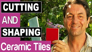 Cutting And Shaping Ceramic Tiles For Mosaics [upl. by Favianus]