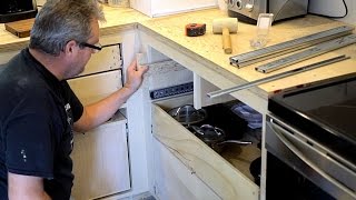 How To Install Drawer Slides The Easy Way [upl. by Uoliram]