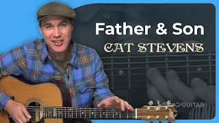 How to play Father And Son by Cat Stevens on the guitar [upl. by Eiramana723]