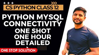 Python MySQL Connectivity  One Shot Video  In Hindi [upl. by Htabazile268]