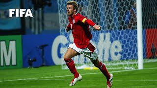 David Beckham  FIFA World Cup Moments [upl. by Rolf631]