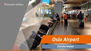 The World Of Vanderlande Oslo Airport Gardermoen  Process video [upl. by Glavin721]