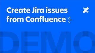 How to create Jira issues from Confluence  Atlassian [upl. by Erastatus108]