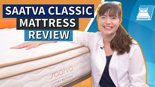 Saatva Mattress Review 2024  Reviewing The Saatva Classic Model [upl. by Yenttihw]