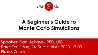 A Beginners Guide to Monte Carlo Simulations [upl. by Ellenahs429]