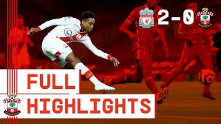 HIGHLIGHTS Liverpool 20 Southampton  Premier League [upl. by Enomis]