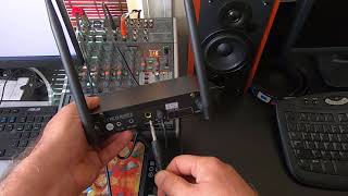 How to Connect Wireless Microphones to a Sound Mixer [upl. by Lorenzana]