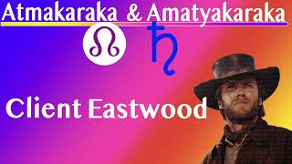 Atmakaraka and Amatyakaraka Case Studies Clint Eastwood [upl. by Hochman]