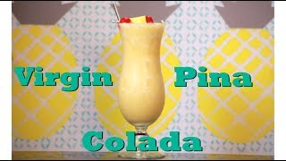 How To Make The Best NonAlcoholic Pina Colada  Drinks Made Easy [upl. by Nayk]