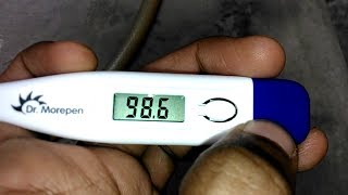 Digital Thermometer Celsius C° to Fahrenheit F°  unboxing  how to use [upl. by Nujra]