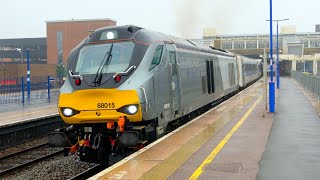 Trains at Banbury  160322 [upl. by Gus]