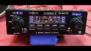 Auto Rádio Motoradio Flamingo II todo restaurado [upl. by Hait]