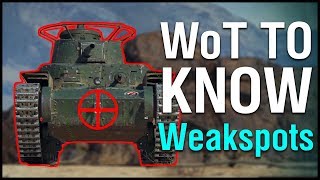 WoT to Know Armour and Weakspots GUIDE [upl. by Row287]