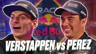 Max Verstappen amp Sergio Perez Argue Over F1s Biggest Debates  Agree To Disagree [upl. by Merrow]