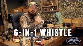 Duck Commander 6in1 Pintail Widgeon Whistle Duck Call Instructional Video [upl. by Tenay]