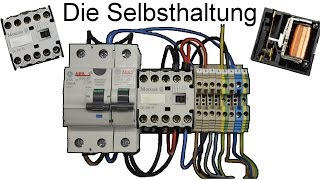 Schützschaltung  Selbsthaltung [upl. by Icken]