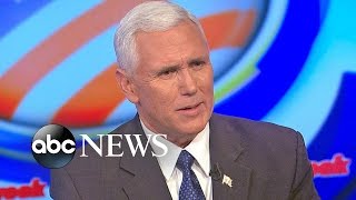 Mike Pence FULL INTERVIEW on This Week with George Stephanopoulos [upl. by Huebner]