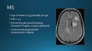 White Matter Disease [upl. by Nyledam]