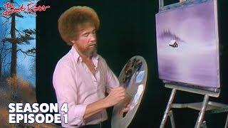 Bob Ross  Purple Splendor Season 4 Episode 1 [upl. by Annoynek]