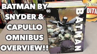 Batman by Scott Snyder amp Greg Capullo Omnibus Vol 1 Overview [upl. by Warwick]