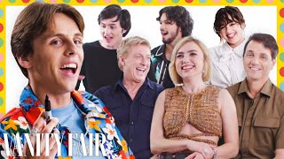 Does the Cobra Kai Cast Really Know Each Other  Vanity Fair [upl. by Mariande]