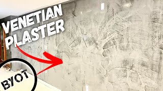 HOW TO APPLY VENETIAN PLASTER [upl. by Francklyn400]