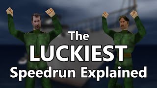 The Luckiest GoldenEye Speedrun Explained [upl. by Annaili]