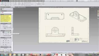 SOLIDWORKS  Inserting Model Dimensions into a Drawing [upl. by Dow]