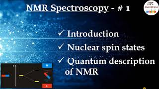 NMR Spectroscopy  Part 1 [upl. by Eudosia]