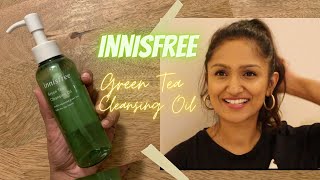 Innisfree Green Tea Cleansing Oil Review amp Demo [upl. by Alena854]