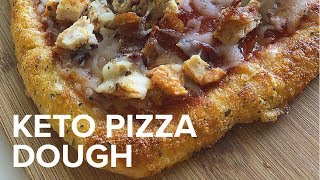 KETO PIZZA DOUGH RECIPE [upl. by Ateiluj]