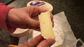 first TASTE of ile de france brie cheese [upl. by Cestar154]