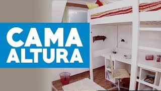 ¿Cómo construir una cama en altura [upl. by Akcimahs]