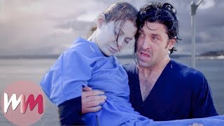 Top 10 Meredith amp Derek Moments on Greys Anatomy [upl. by Lledo]