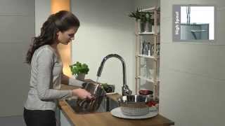 Cento XL kitchen mixer by Hansgrohe [upl. by Teodoor]