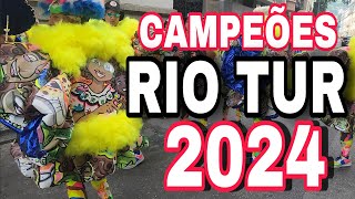 RIO TUR 2024 CAMPEÕES DO CONCURSO DE BATE BOLA [upl. by Atalie]