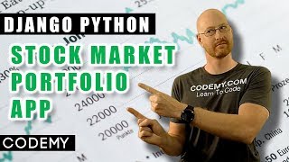 Build a Stock Market Portfolio App With Django And Python [upl. by Lorrac753]