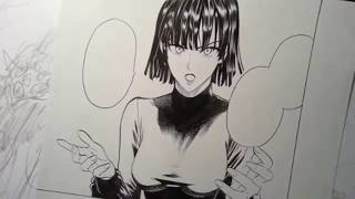 Yusuke Murata  Live Drawing 68 MISS FUBUKI [upl. by Erde359]