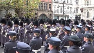 Remembrance Sunday 2022 Massed Bands of the Guards Division [upl. by Lramaj]