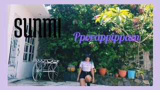 SUNMI  pporappippam 보라빛 밤  DANCE COVER BY PRIM T [upl. by Lartnom]