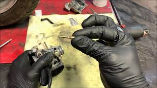 Cleaning a scooter carburetor [upl. by Hsur881]