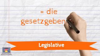 Grundgesetz erklärt Gewaltenteilung Legislative Exekutive Judikative [upl. by Anwahsal]