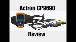 Review on the Actron CP9690 Elite AutoScanner [upl. by Muldon]