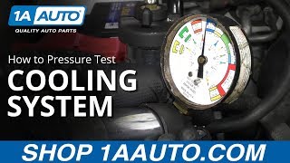 How to Pressure Test Vehicle Cooling System [upl. by Tiraj]