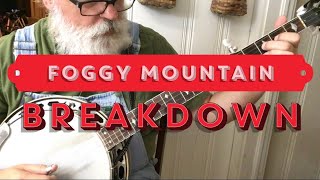 Learn to Play  Foggy Mountain Breakdown  Bluegrass Banjo [upl. by Amalie]