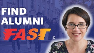 How to find your alumni on LinkedIn FAST  Tutorial [upl. by Susannah]