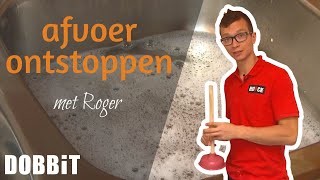 Afvoeren ontstoppen met Roger [upl. by Anneuq]