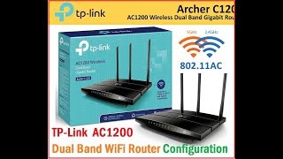 Tp Link AC1200 DUAL BAND WiFi Router Configuration [upl. by Otokam]