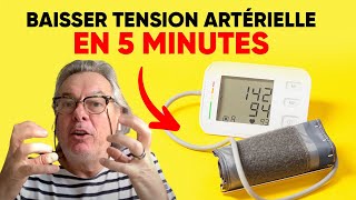 Comment Baisser Votre Tension Artérielle en 5 minutes [upl. by Elfstan]