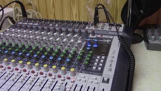 Soundcraft Signature 16 Lexicon effects test [upl. by Eliak]